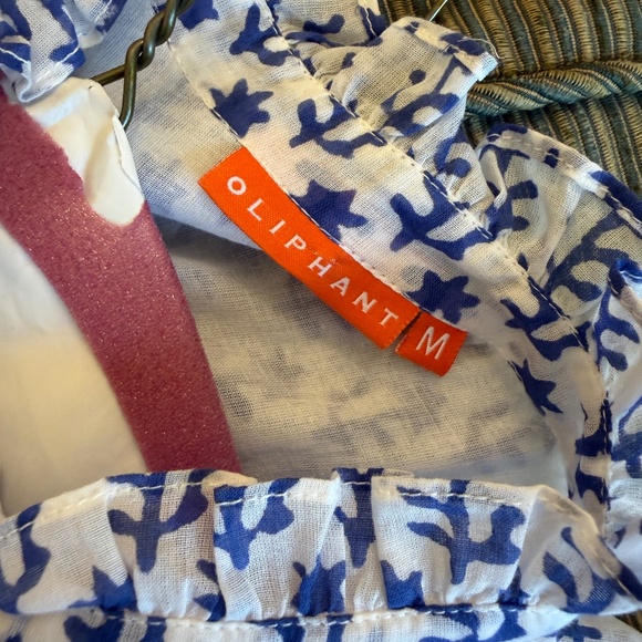 Oliphant Ruffle Collar Button Maxi Dress - Picture 3 of 4